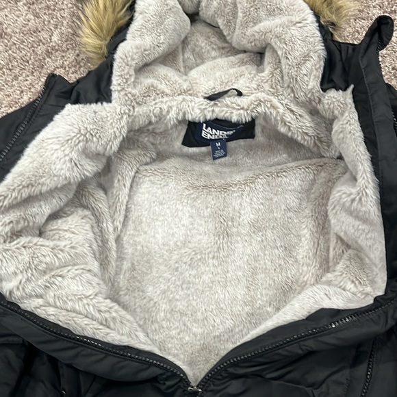 Girls Lands’ End Parka - Picture 2 of 2